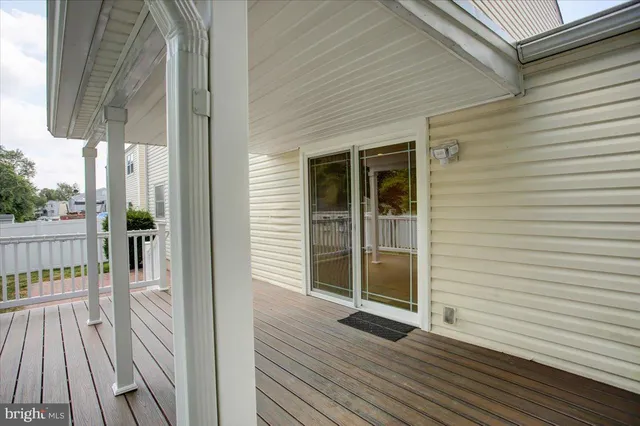 a view of a house with a porch