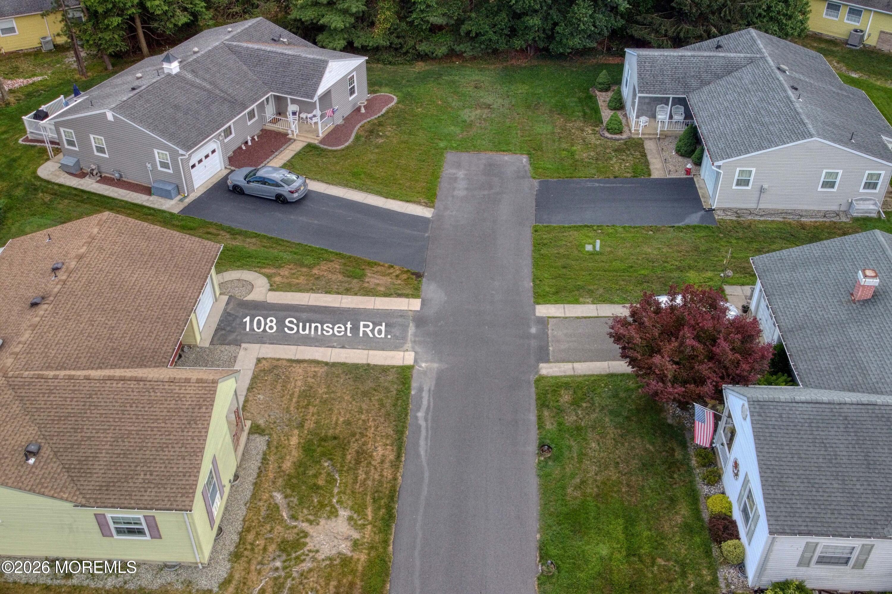 108 Sunset Road Whiting, NJ 08759 - Photo 19 of 27 Aerial View 108 Sunset Rd copy
