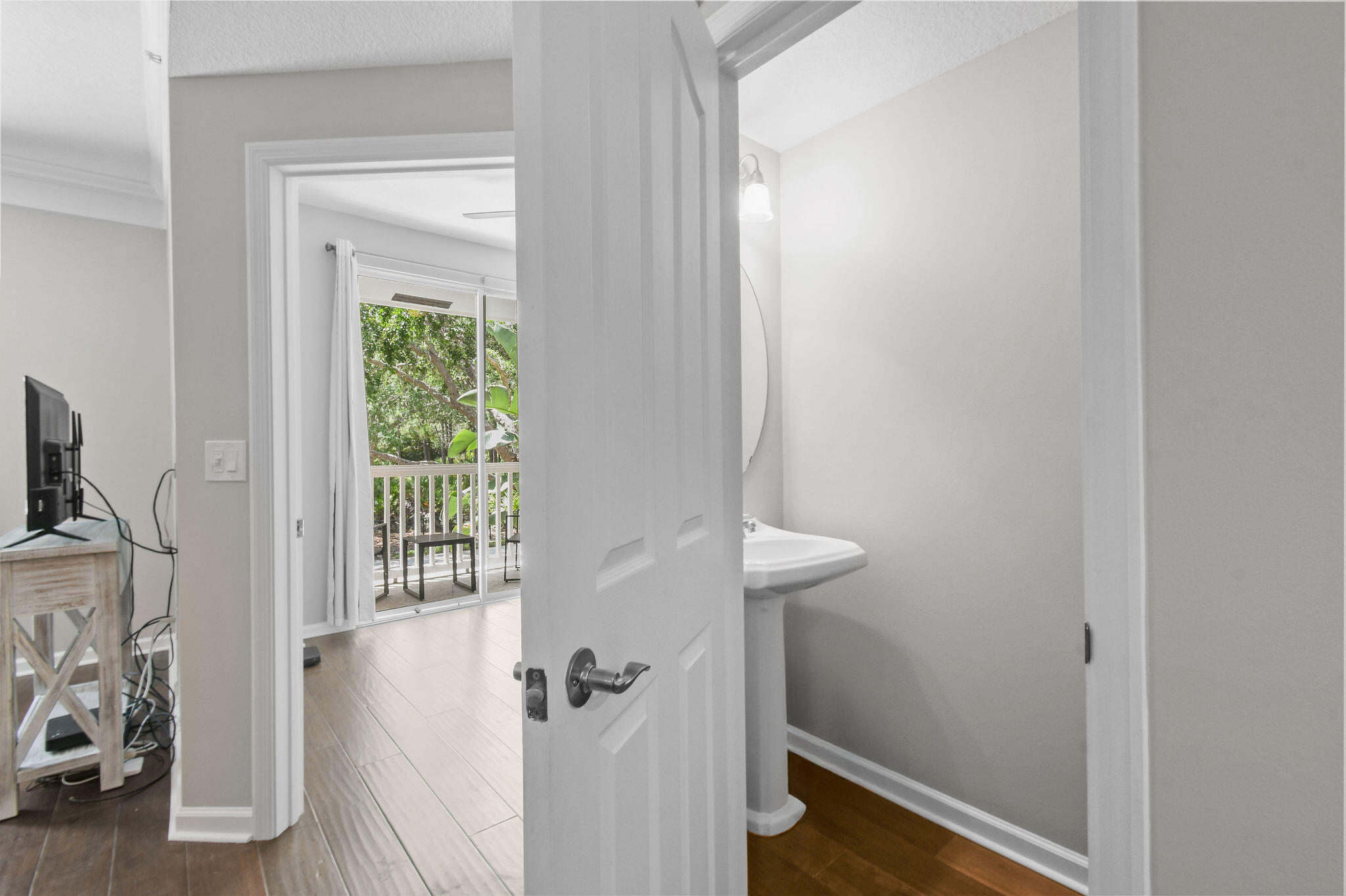 175 Galicia Way, Unit 211 Jupiter, FL 33458 - Photo 12 of 49 a view of a room with wooden floor and closet