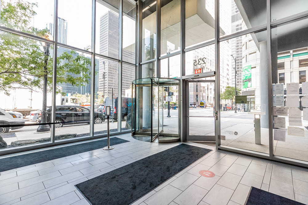 235 West Van Buren Street, Unit 2604 Chicago, IL 60607 - Photo 3 of 21 a view of a entrance door of the house