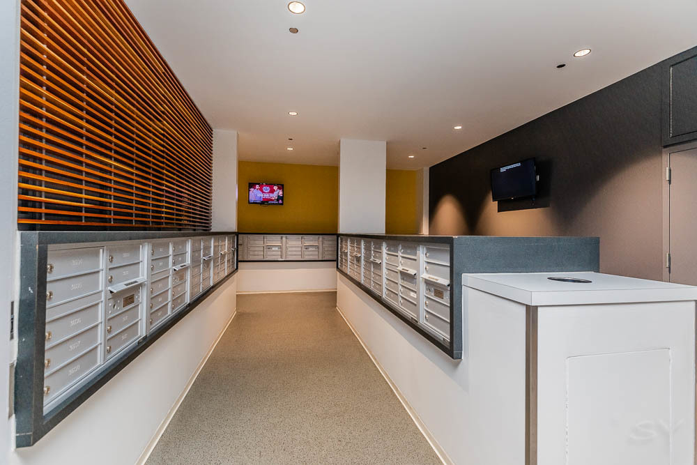 235 West Van Buren Street, Unit 2604 Chicago, IL 60607 - Photo 4 of 21 a view of a hallway with washer and dryer