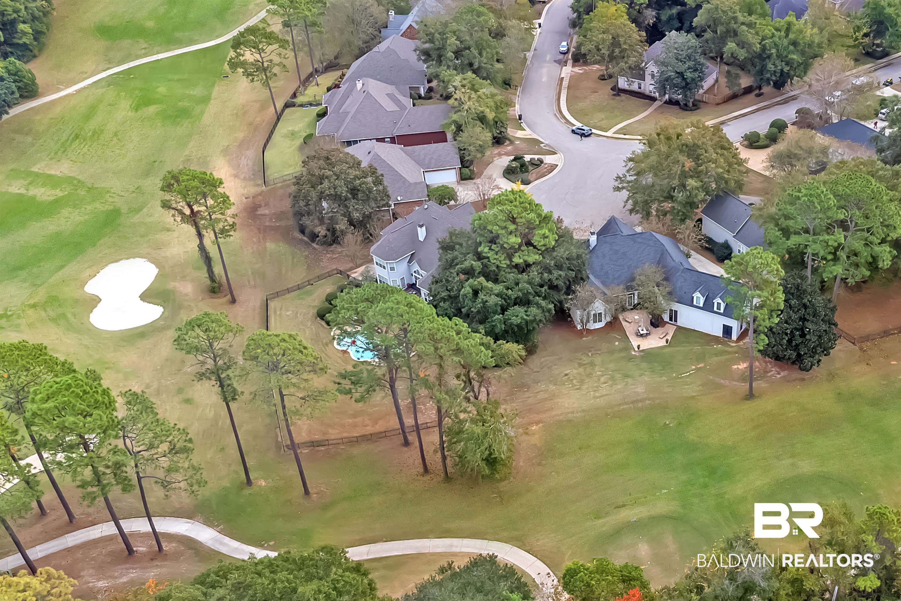 121 Sandy Shoal Loop Fairhope, AL 36532 - Photo 47 of 49 Aerial View