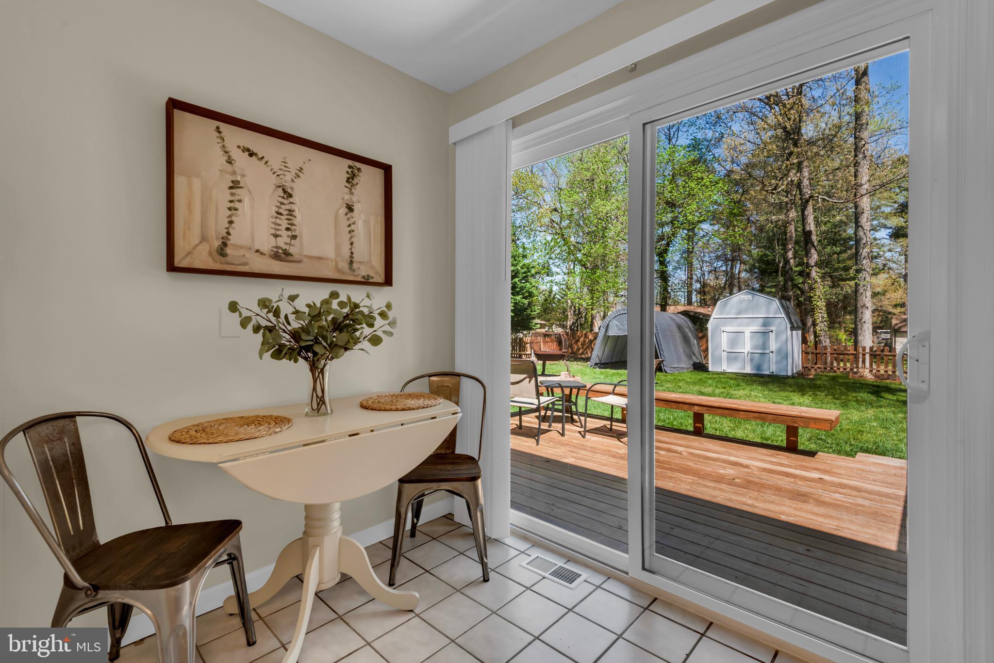 320 McKay Road Stevensville, MD 21666 - Photo 21 of 48 a view of a dining room with furniture window and outside view