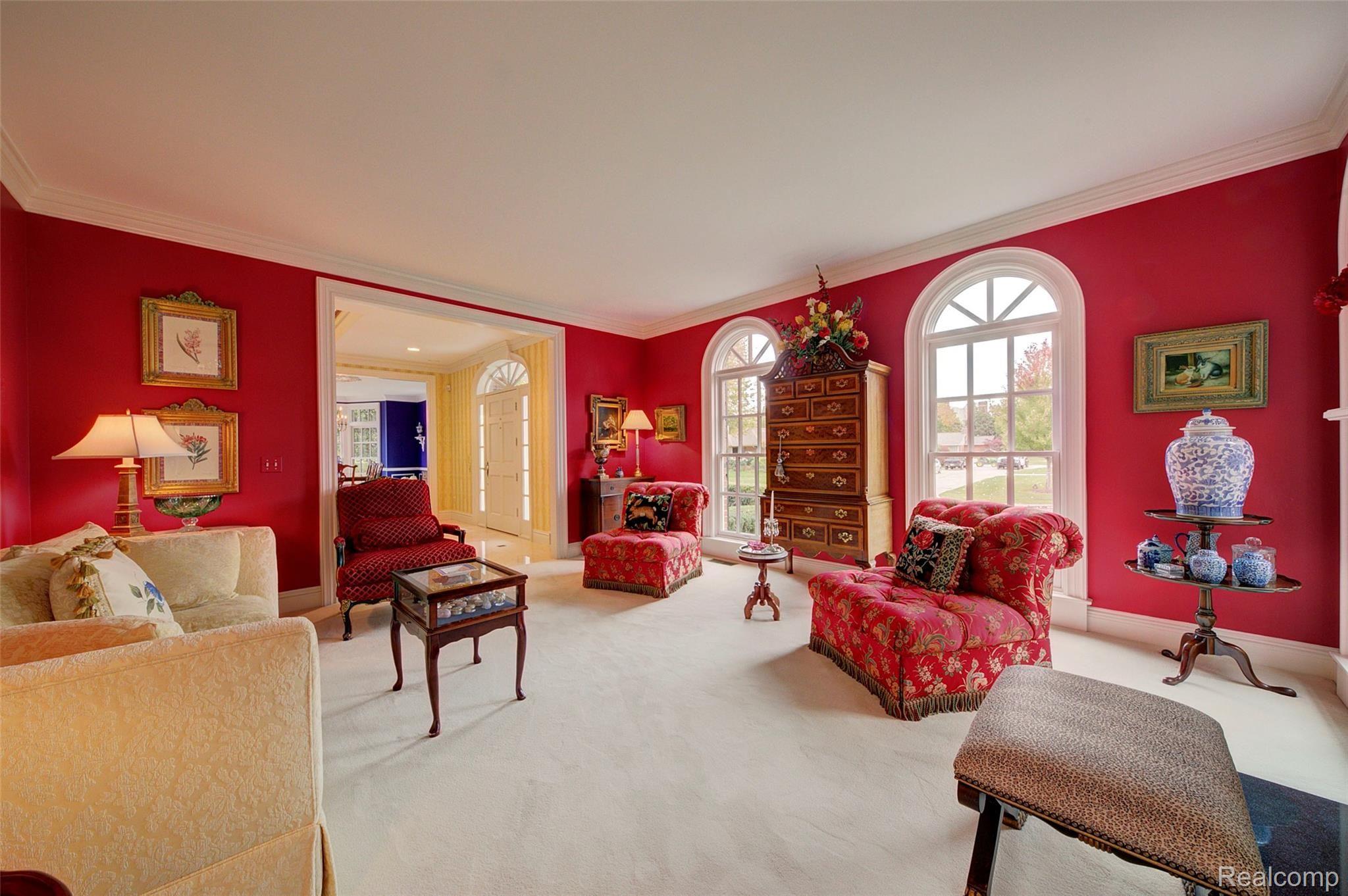 819 Bishop Road Grosse Pointe, MI 48230 - Photo 8 of 50 Lavish Living Room