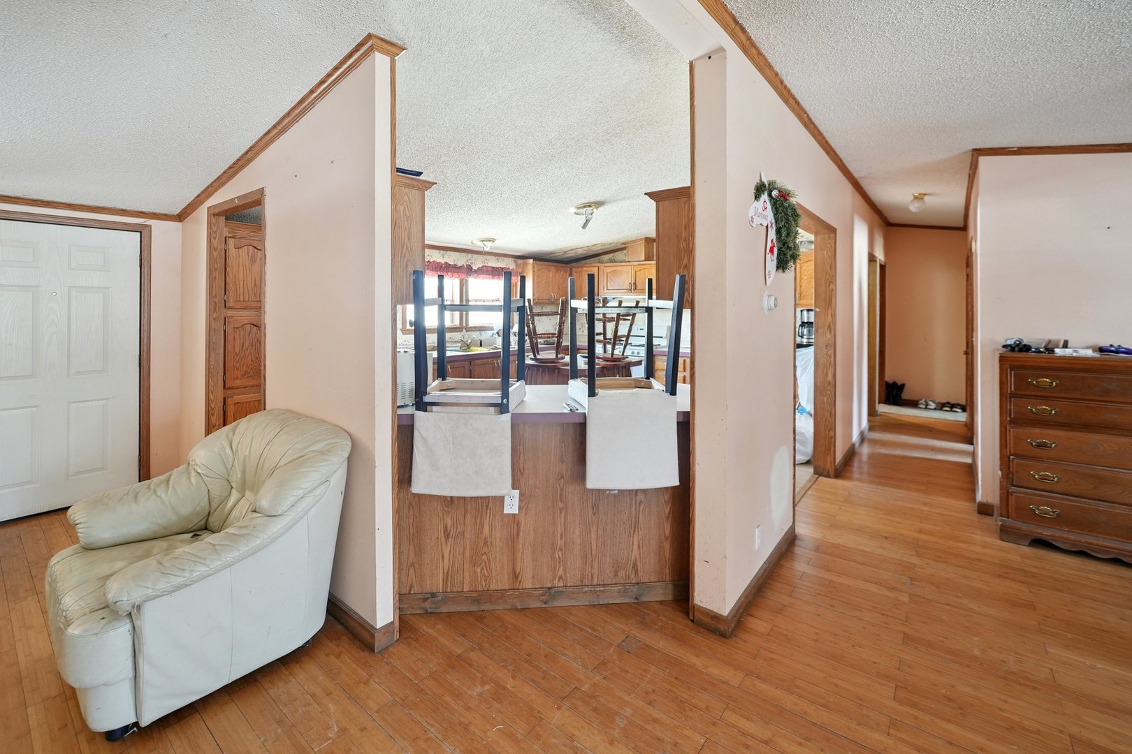 30048 South Klemme Road Beecher, IL 60401 - Photo 28 of 28 a living room with furniture and wooden floor