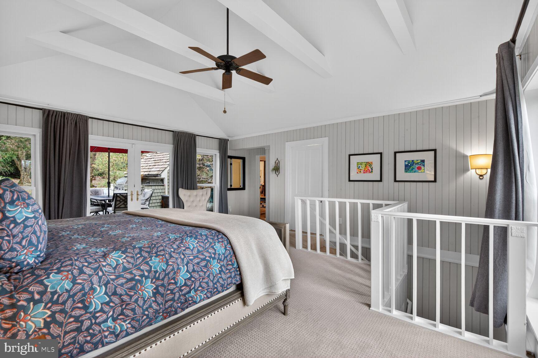 17641 Raven Rocks Road Bluemont, VA 20135 - Photo 38 of 109 Vaulted Ceilings, Exposed Beams, Ceiling Fan