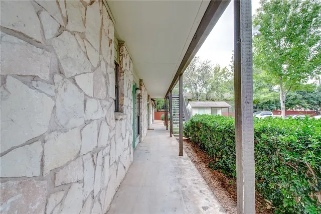 a view of a entryway