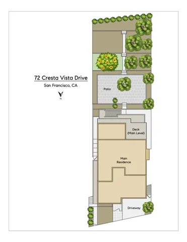 $1,988,000 | 72 Cresta Vista Drive, San Francisco, CA 94127