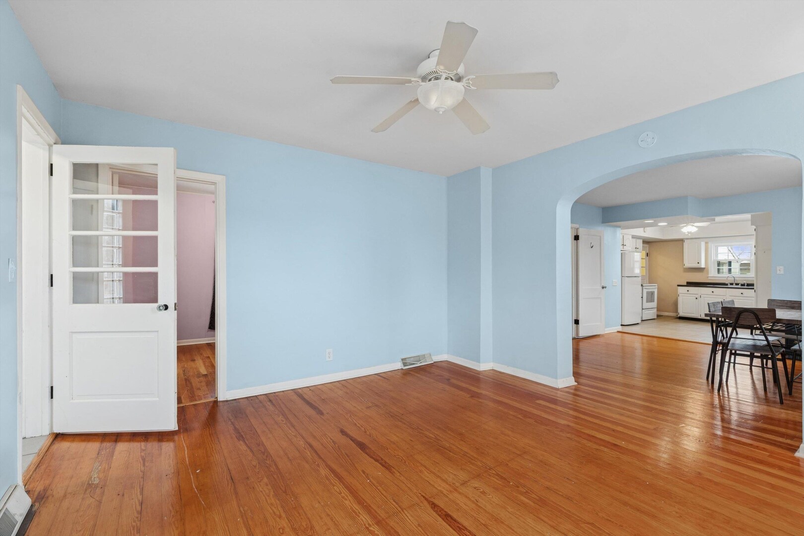 310 North Scott Street Alexis, IL 61412 - Photo 9 of 22 a view of livingroom with furniture and wooden floor
