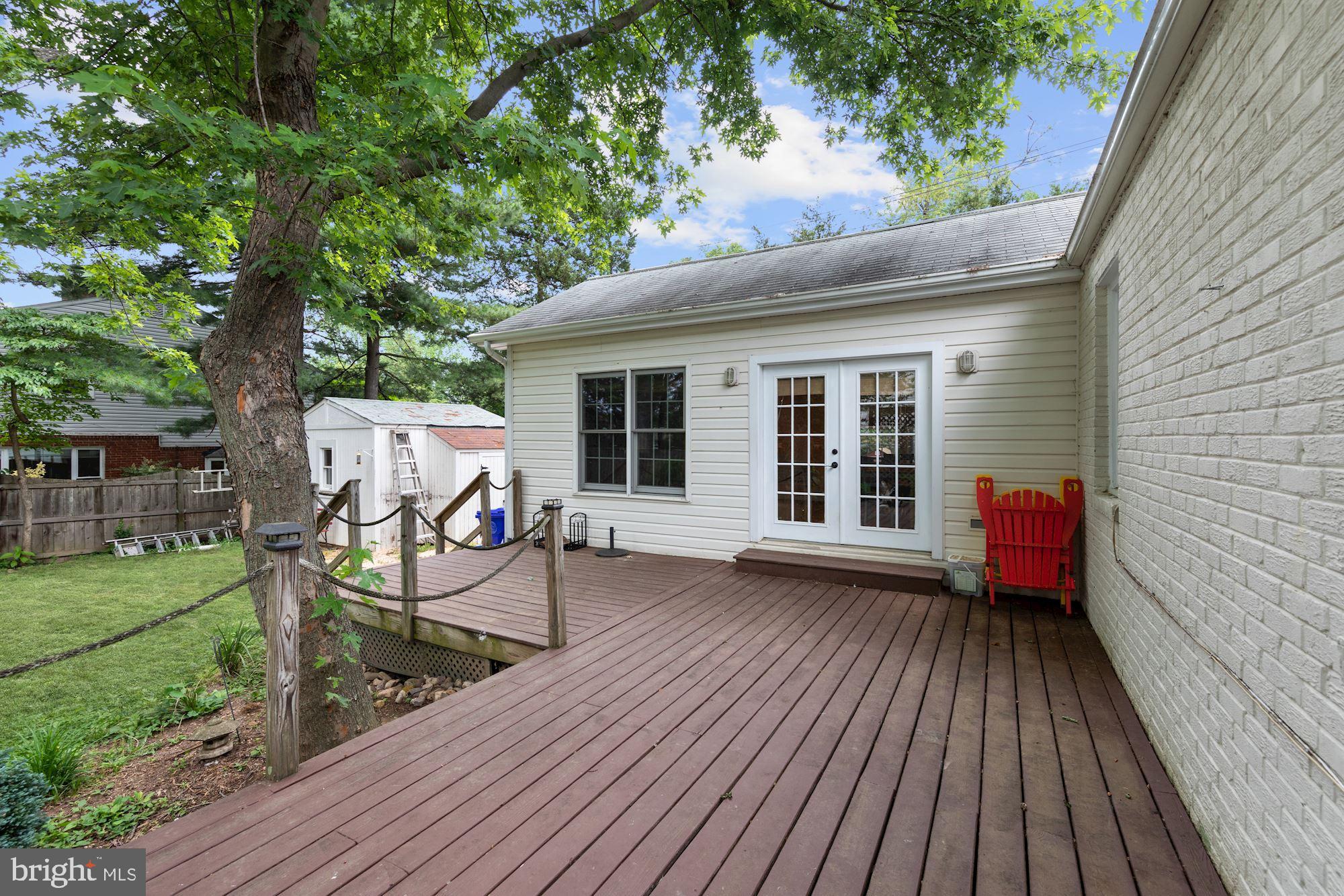 2801 Jennings Road Kensington, MD 20895 - Photo 27 of 27 Rear Deck