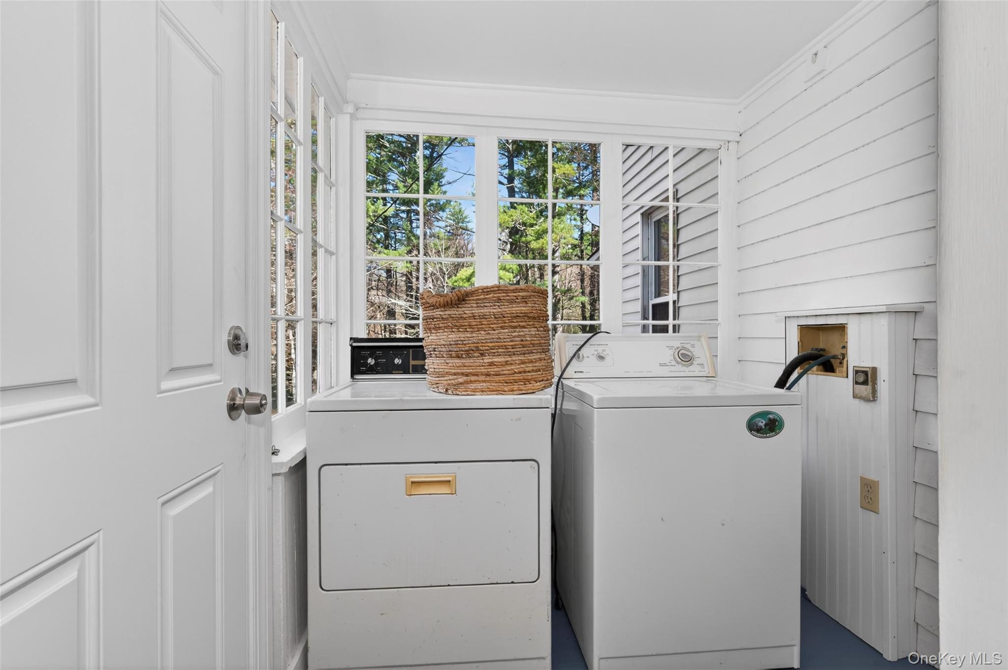 7 Highland Lake Road Eldred, NY 12732 - Photo 11 of 19 a utility room with dryer and washer