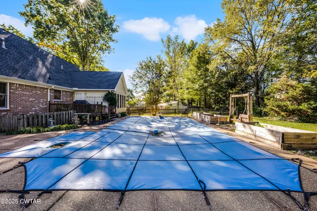 a outdoor space view with a sitting space