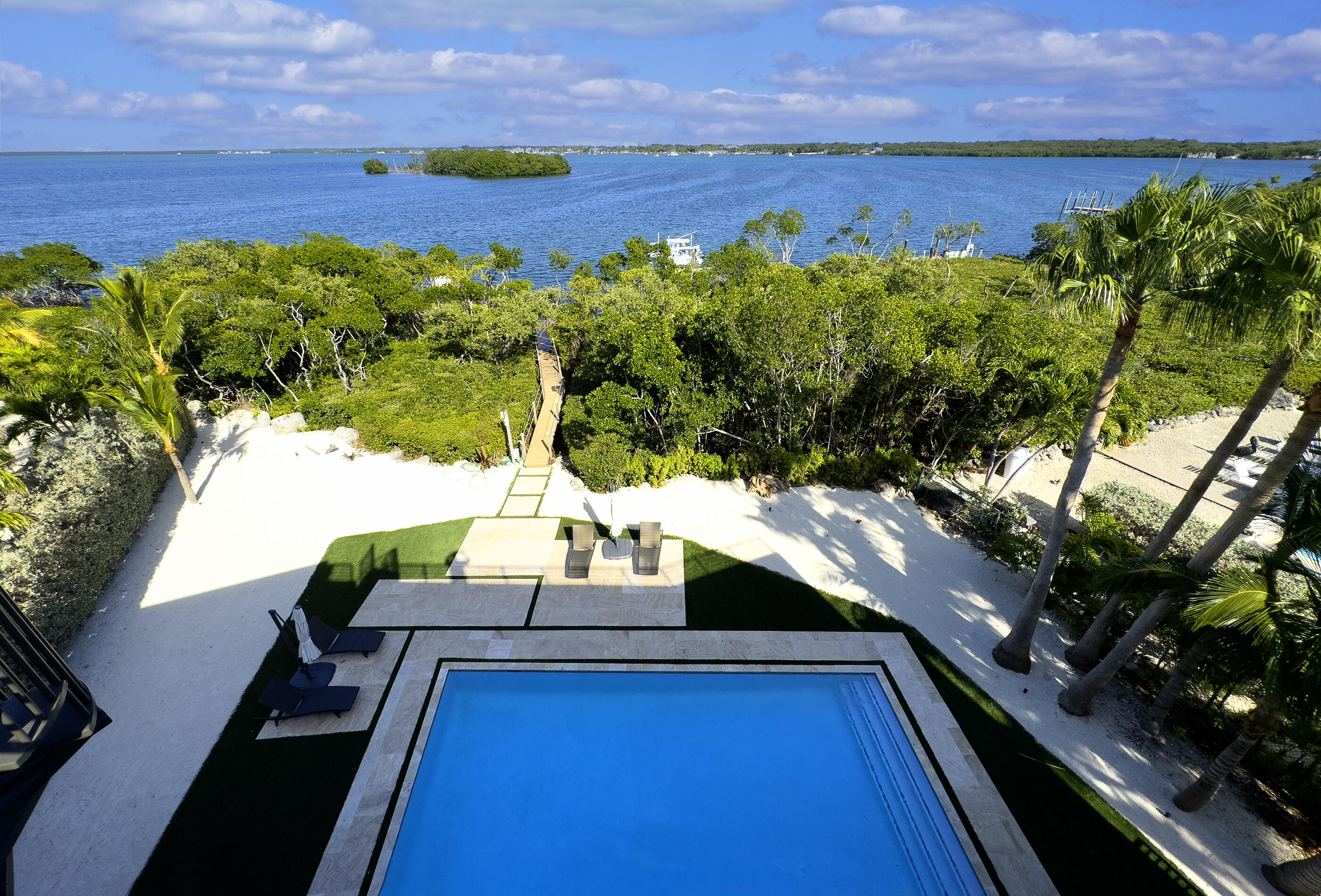 49 Mutiny Place Key Largo, FL 33037 - Photo 40 of 43 view from rooftop