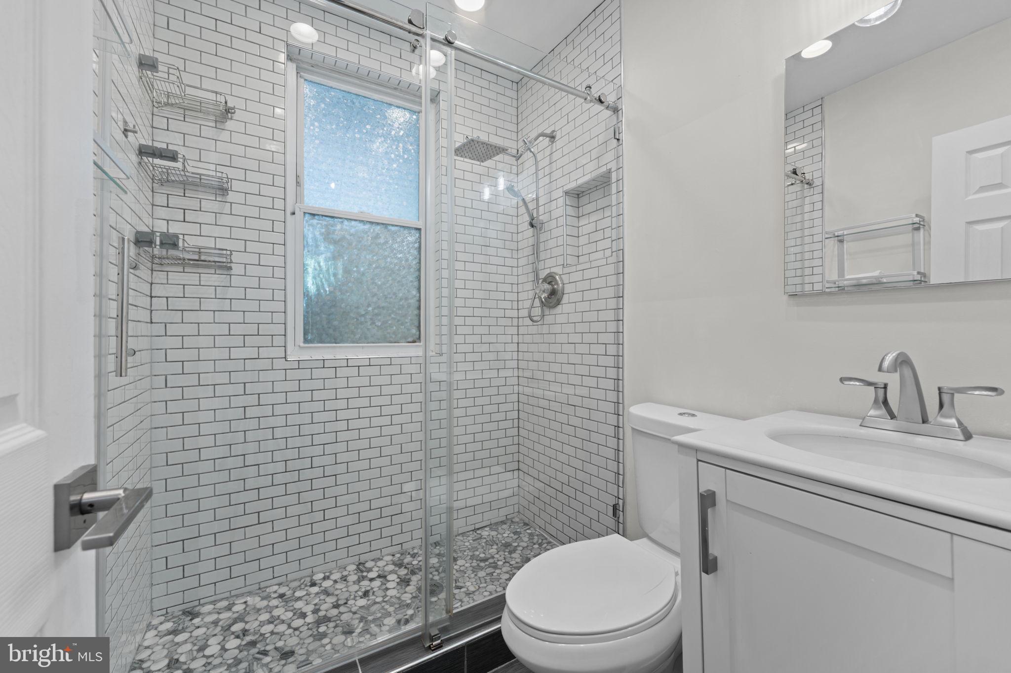 2339 3rd Street Northeast Washington, DC 20002 - Photo 18 of 59 Upper level renovated full designer bathroom