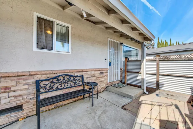 a view of sitting area in balcony