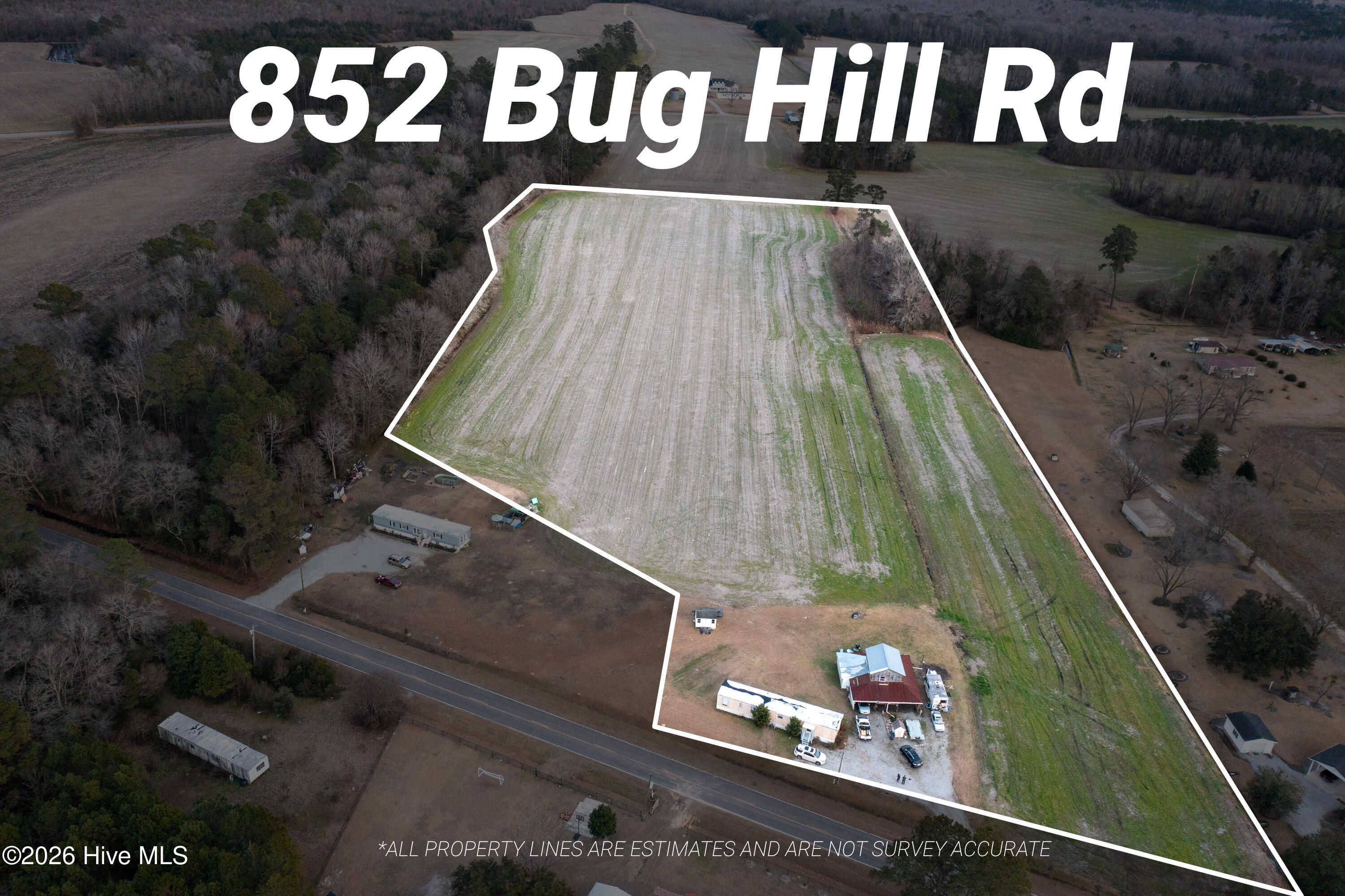852 Bug Hill Road Nakina, NC 28455 - Photo 2 of 40 Drone (2 of 8)v