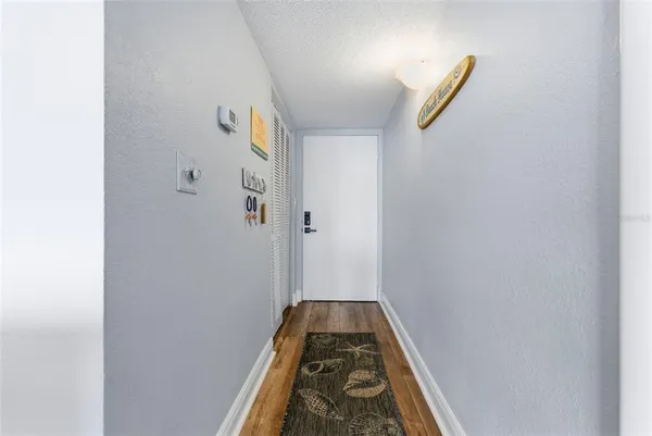 a view of balcony with furniture