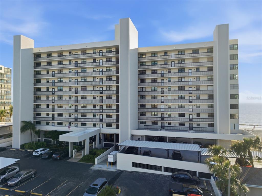 15462 Gulf Boulevard, Unit 406 Madeira Beach, FL 33708 - Photo 4 of 48 a view of terrace with sitting area