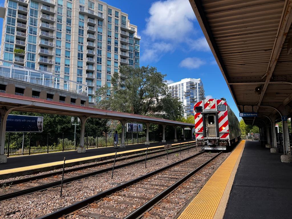 1720 Maple Avenue, Unit 2740 Evanston, IL 60201 - Photo 49 of 63 a view of a train station