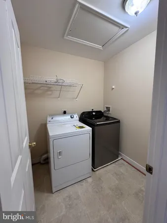 a view of storage and utility room