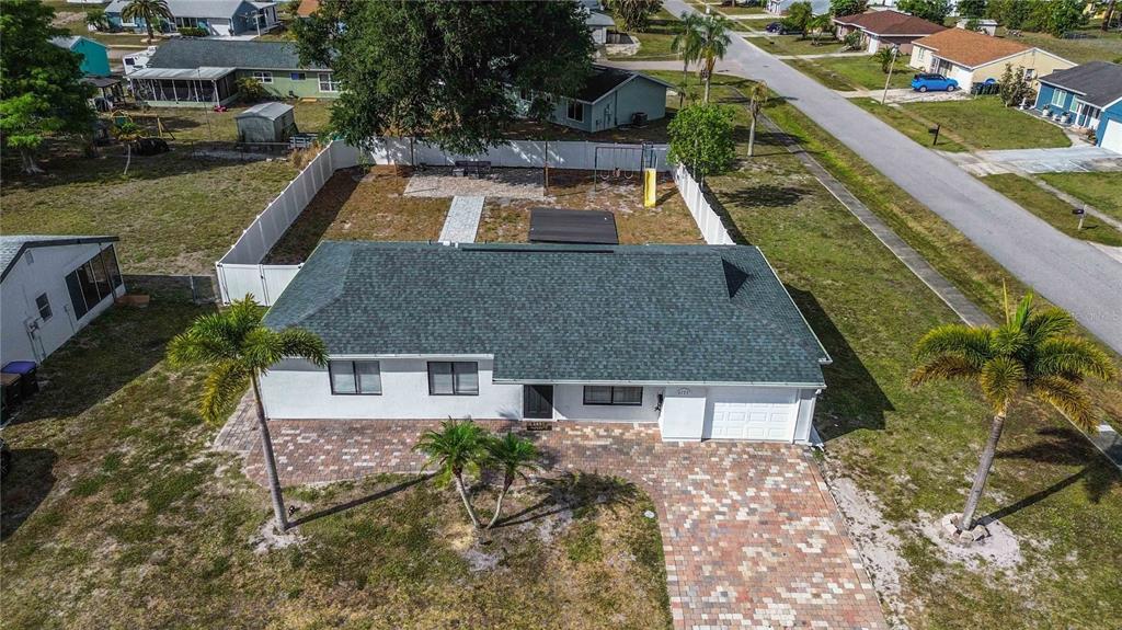6775 Dennison Avenue North Port, FL 34287 - Photo 39 of 50 a aerial view of a house with swimming pool