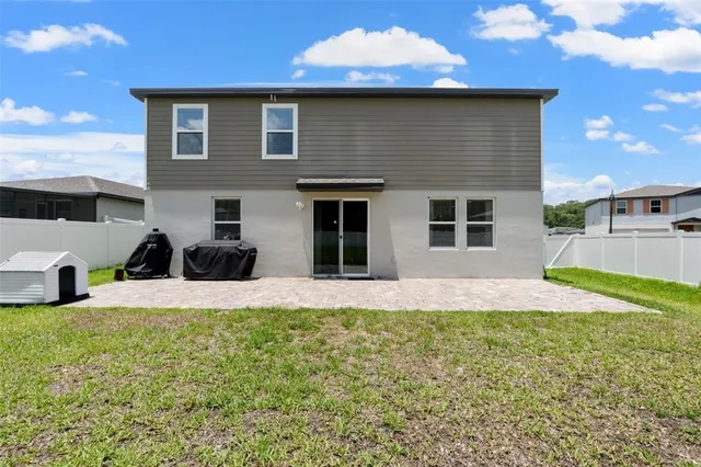 a view of outdoor space with garden