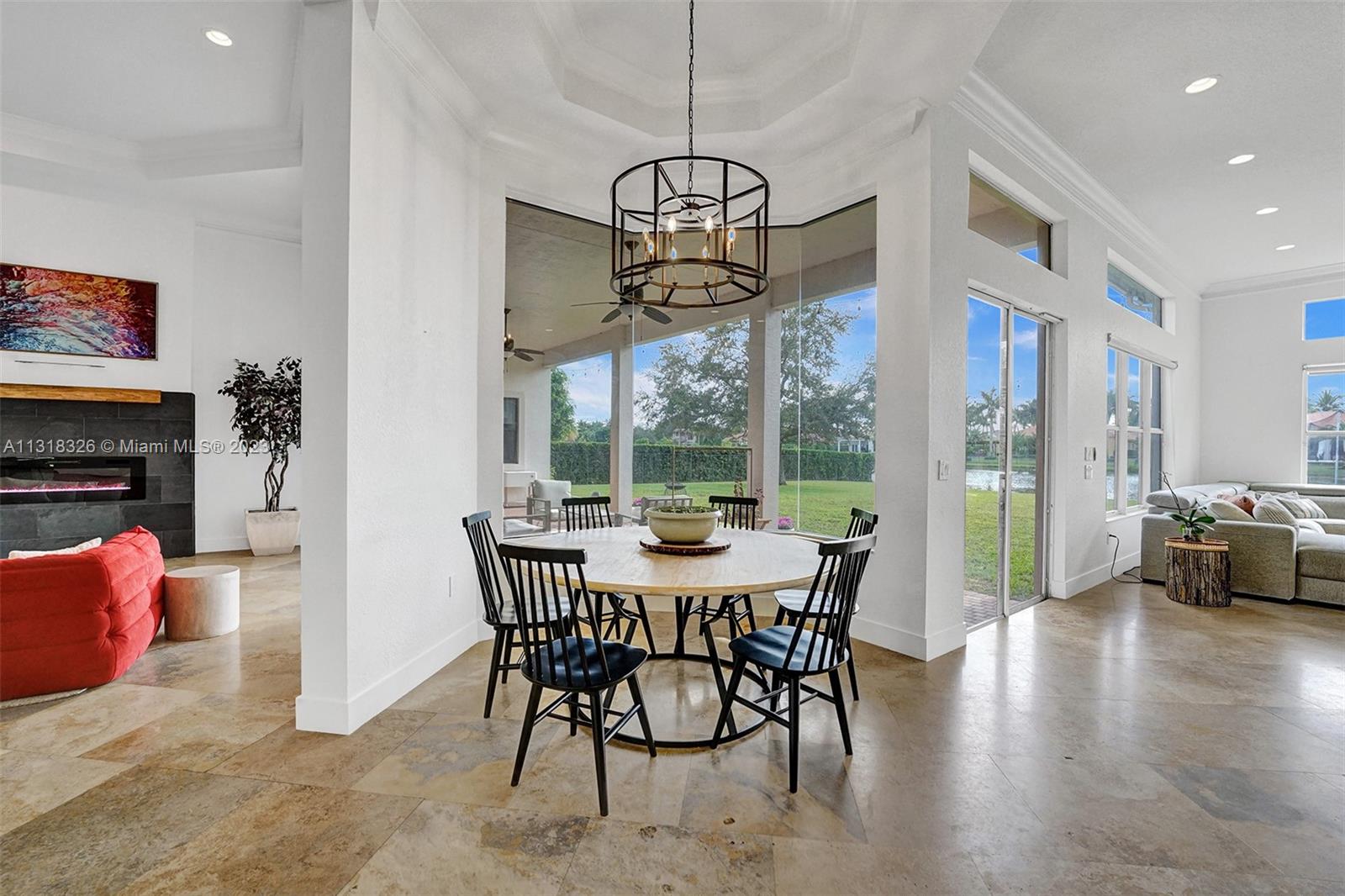 Davie Davie, FL 33331 - Photo 29 of 84 a view of a dining room with furniture window and wooden floor