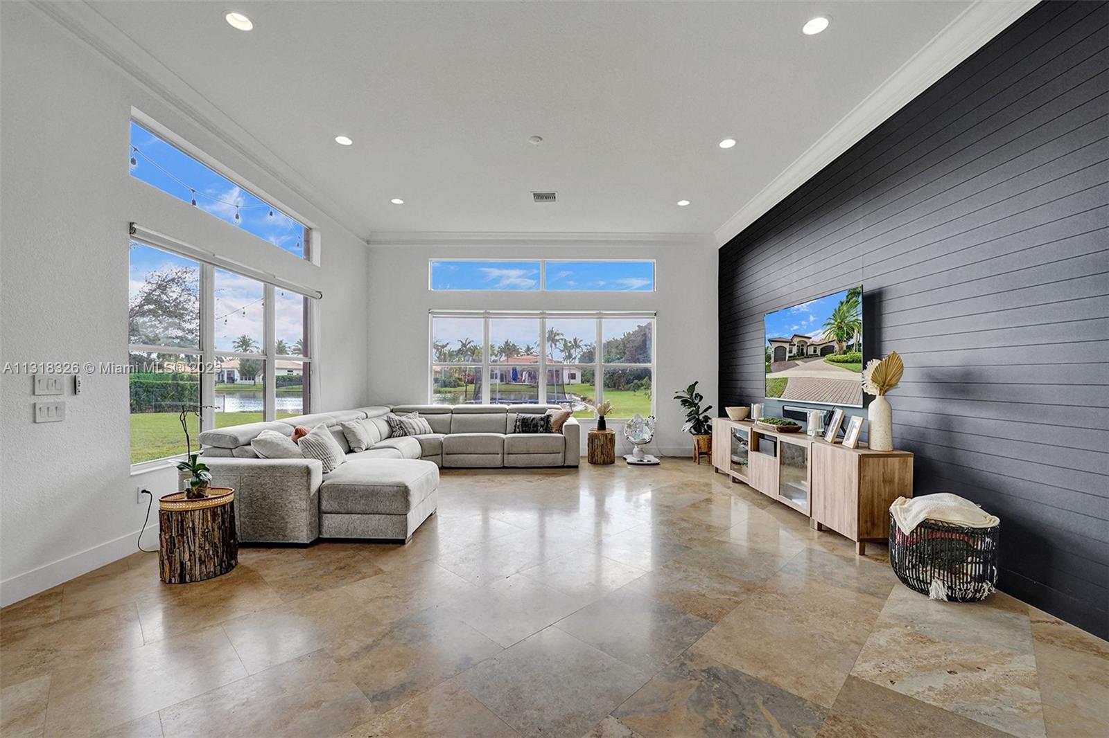 Davie Davie, FL 33331 - Photo 36 of 84 a living room with furniture and a large window