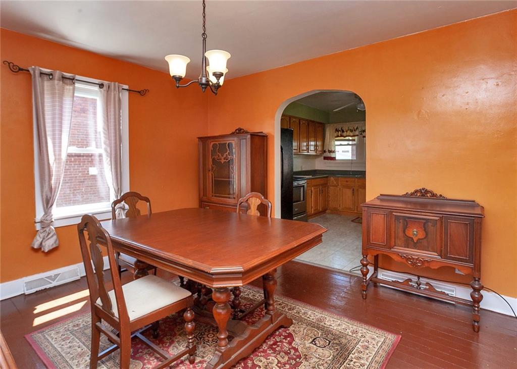 111 Delafayette Street Perryopolis, PA 15473 - Photo 4 of 21 Gorgeous Hardwoods in Dining Room