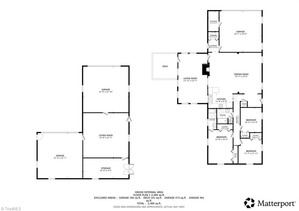 126 Apollo Circle Archdale, NC 27263 - Photo 21 of 48 ***please note dining room is the sunroom. dining room is the den