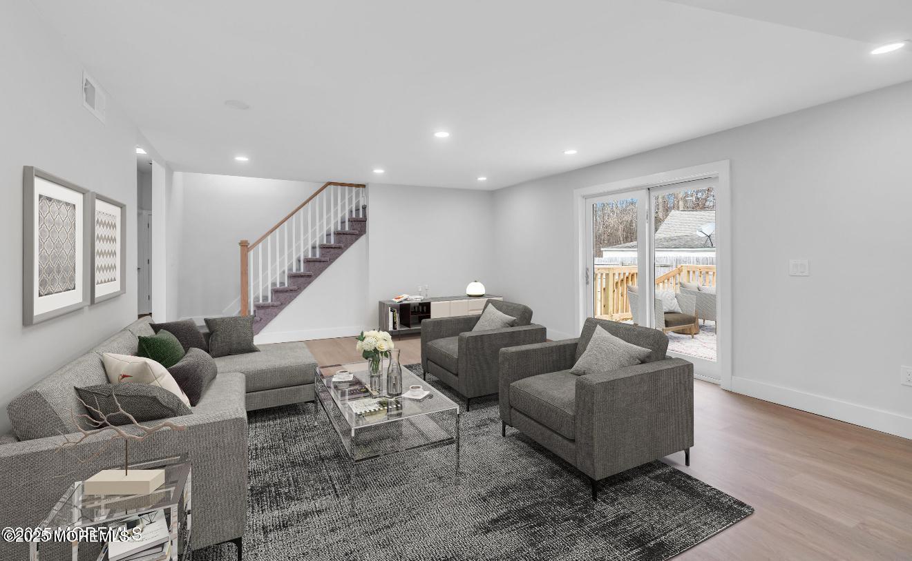 23 A Stoney Hill Road Cream Ridge, NJ 08514 - Photo 15 of 46 a living room with furniture and a large window