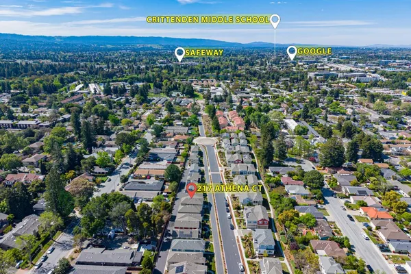 $1,995,000 | 217 Athena Court, Mountain View, CA 94043