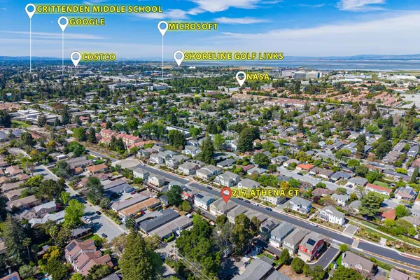 $1,995,000 | 217 Athena Court, Mountain View, CA 94043