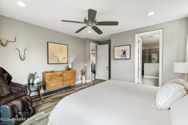 a kitchen with a sink and a refrigerator