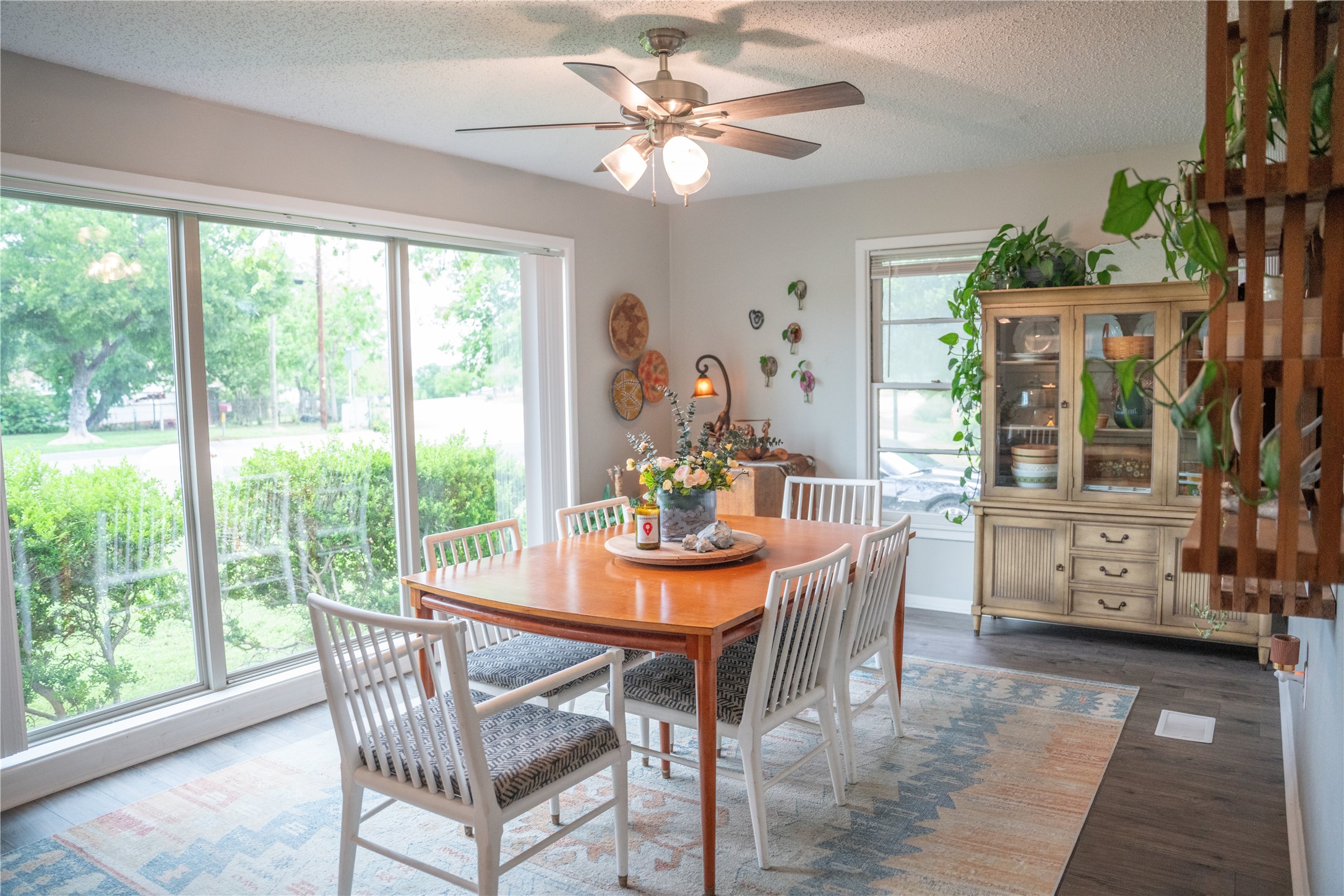 1120 Nix Road Lampasas, TX 76550 - Photo 1 of 31 a dining room with furniture a window and a chandelier