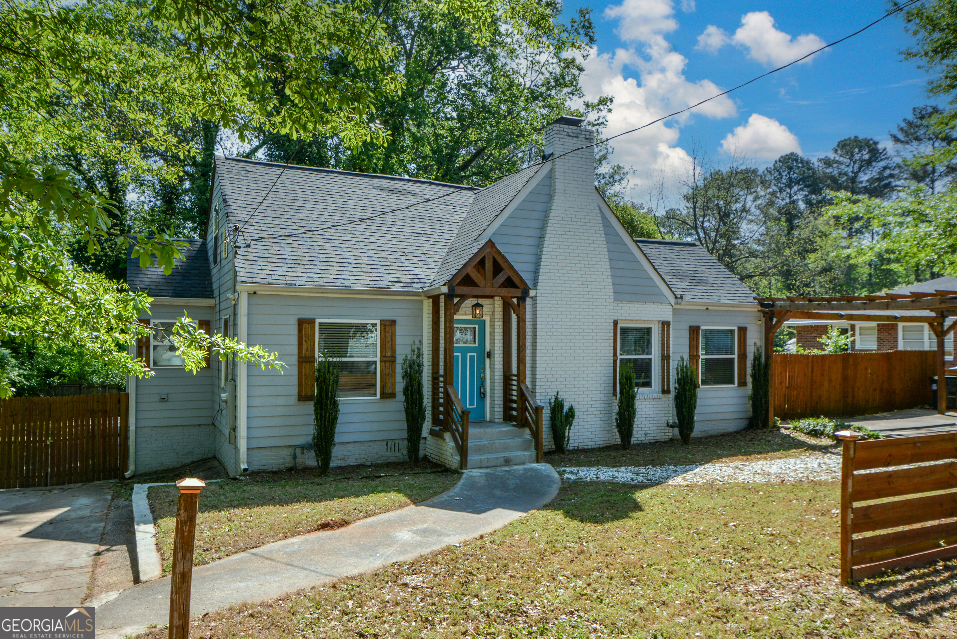 3164 Harris Drive East Point, GA 30344 - Photo 4 of 40 a view of a house with a yard