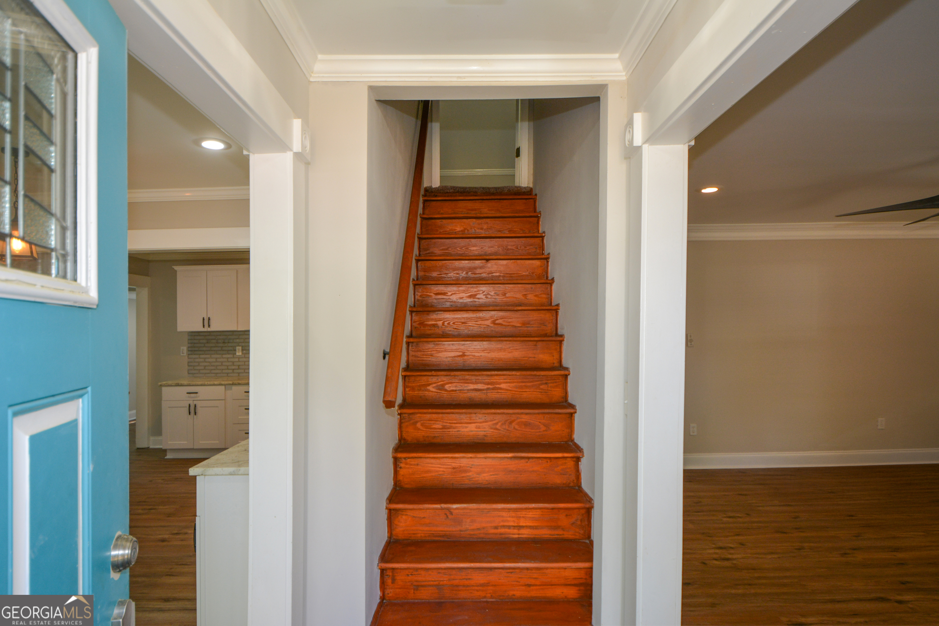 3164 Harris Drive East Point, GA 30344 - Photo 5 of 40 a view of entryway with wooden door