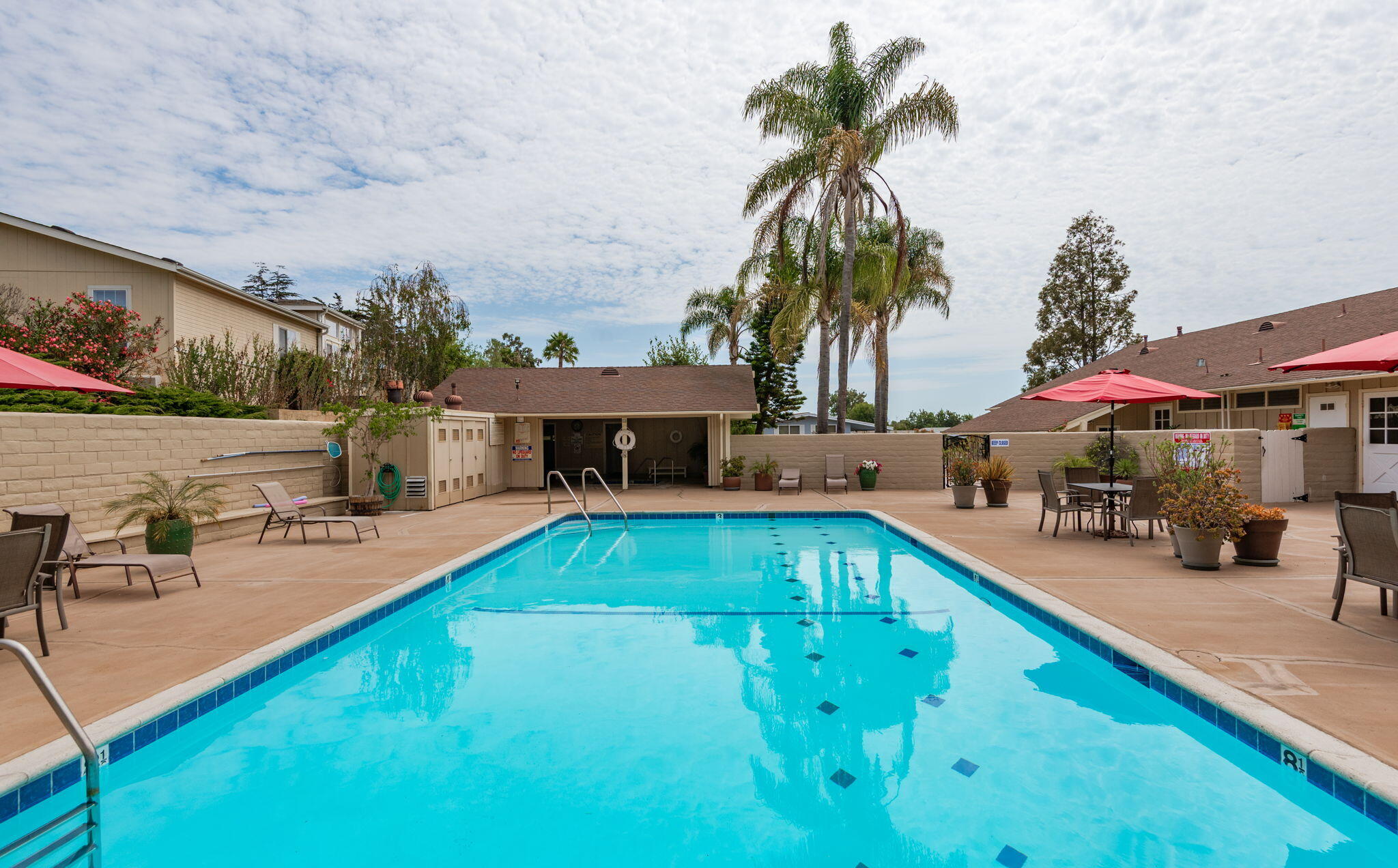 340 Old Mill Road, Unit 127 Santa Barbara, CA 93110 - Photo 29 of 33 a swimming pool view with a outdoor seating