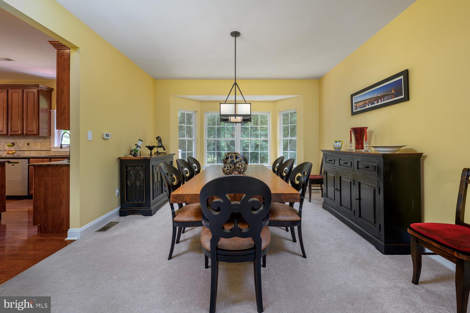 11 Gaskill Road Mount Laurel, NJ 08054 - Photo 14 of 56 a view of a dining room with furniture window and outside view