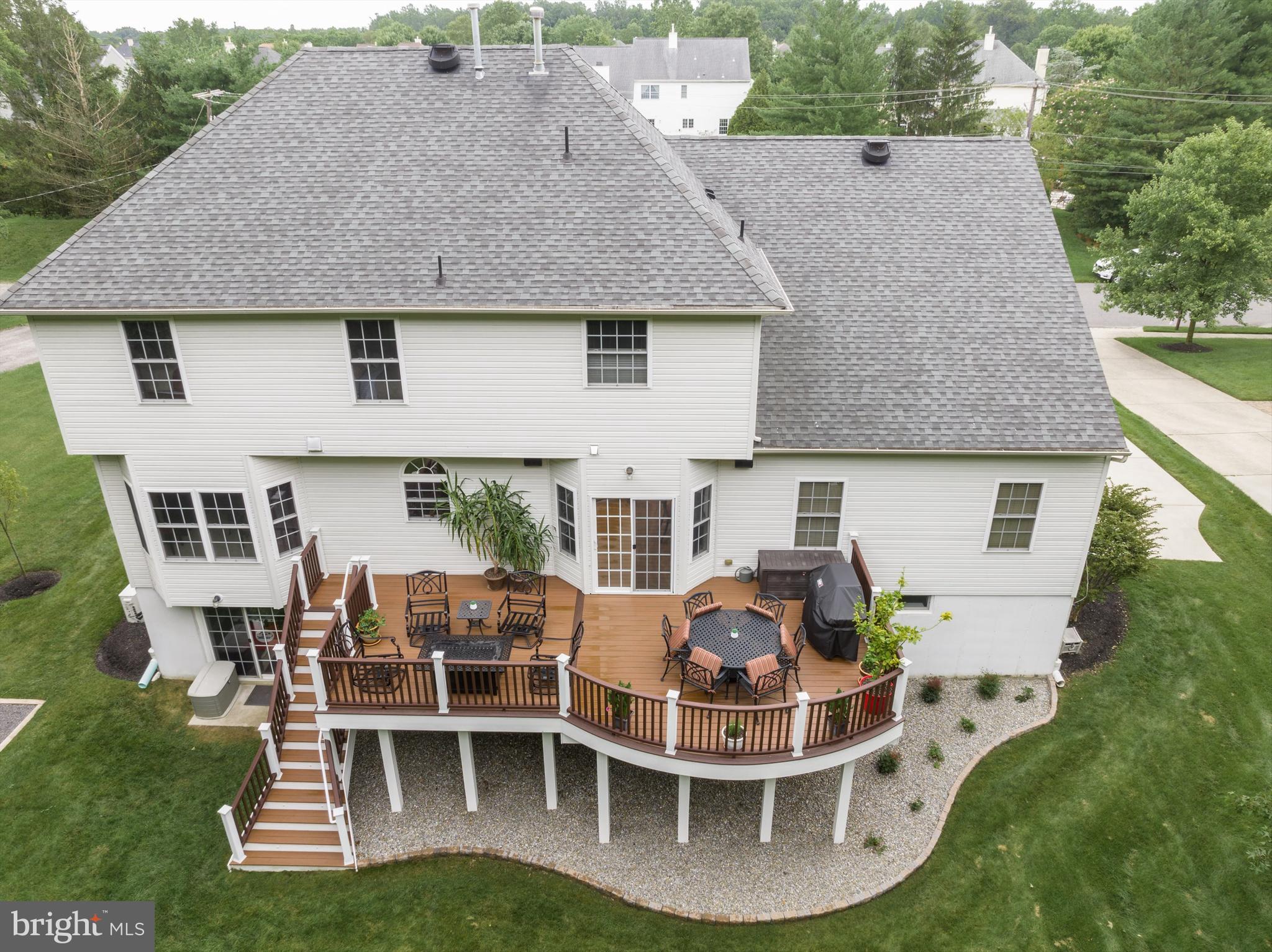 11 Gaskill Road Mount Laurel, NJ 08054 - Photo 50 of 56 a view of a patio with table and chairs and potted plants