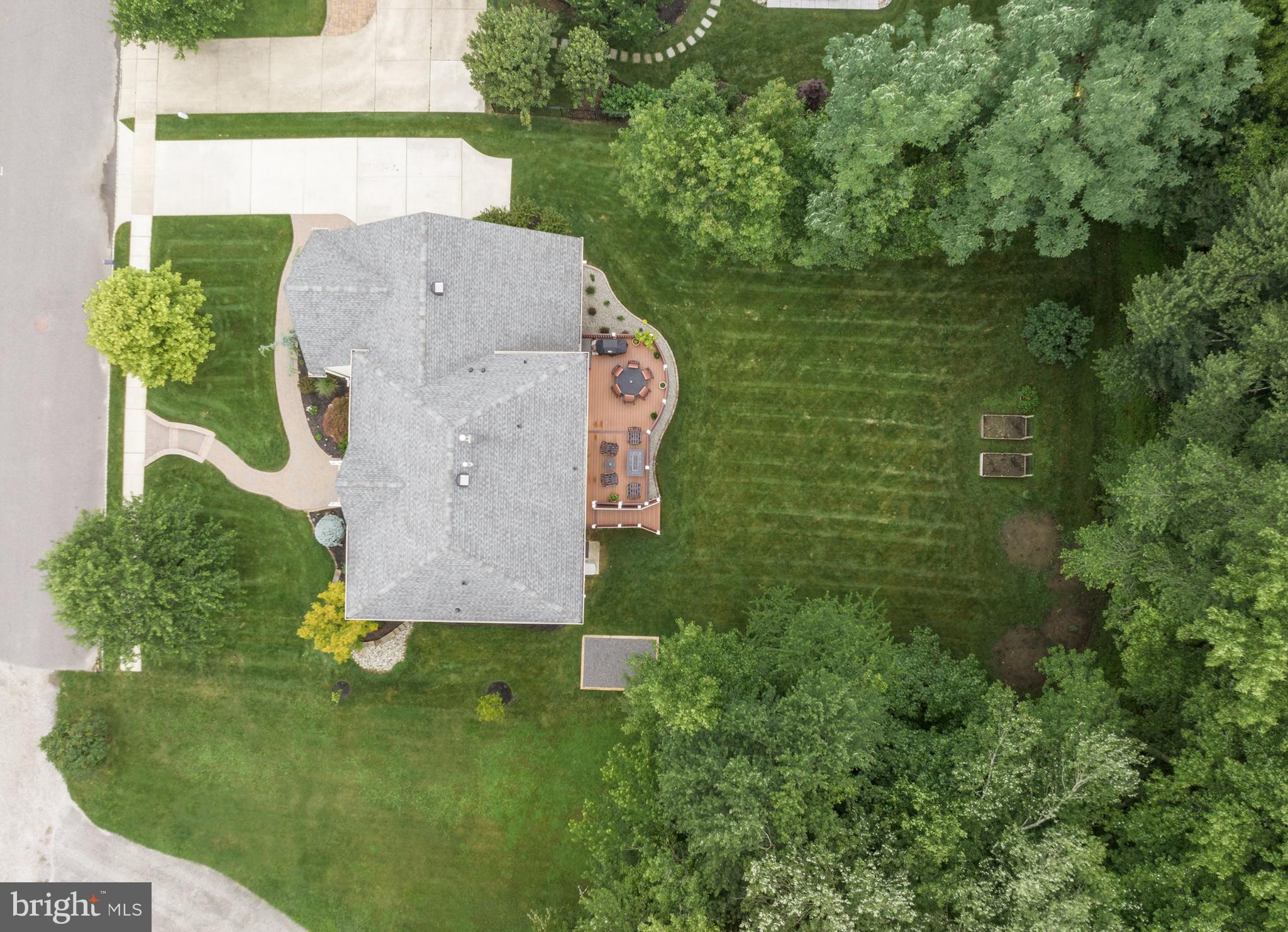 11 Gaskill Road Mount Laurel, NJ 08054 - Photo 54 of 56 an aerial view of a house with a yard