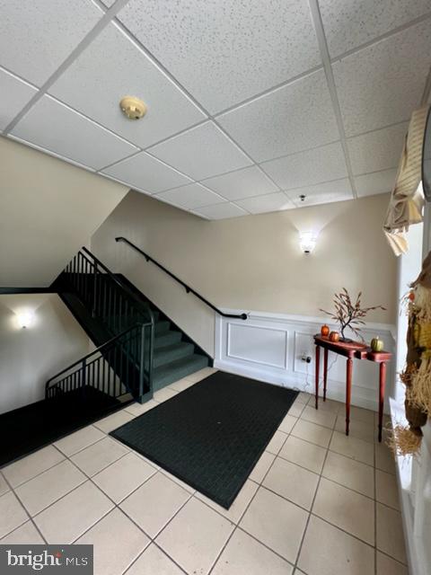 Entryway of Building to Stairway