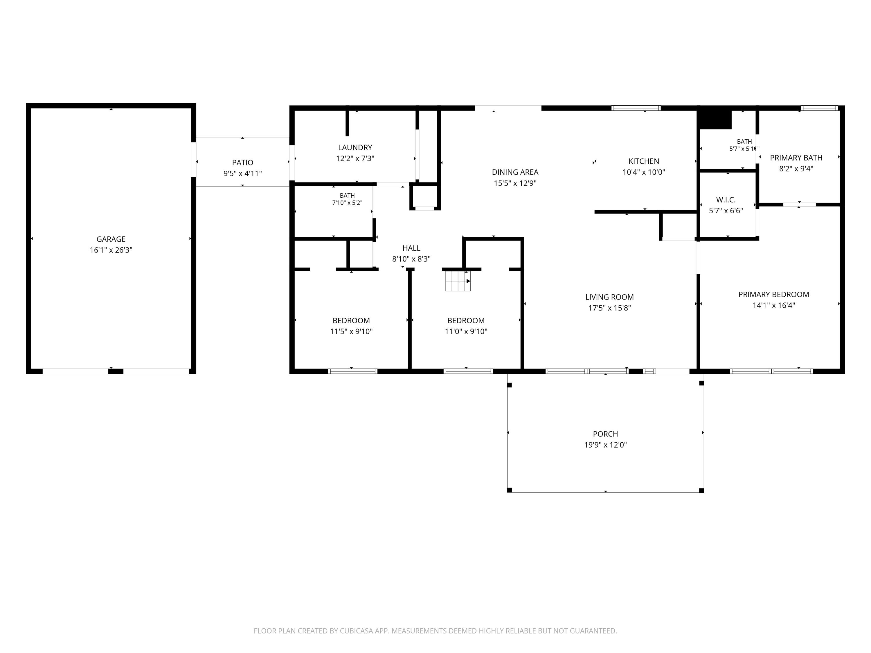 5110 Cedar Lake Road Northeast Edmore, MI 48829 - Photo 50 of 50 1-2D Floor Plan for 5110 Cedar Lake Road