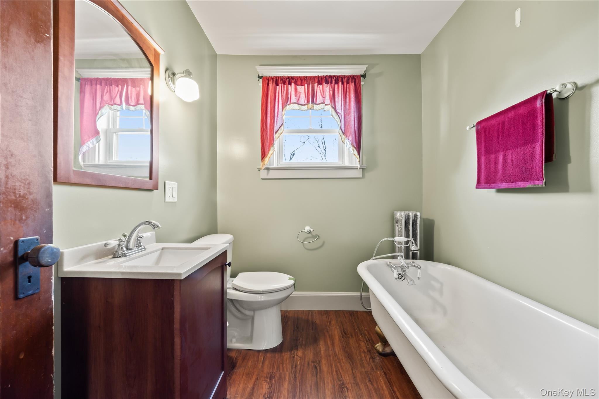 47 Prairie Avenue Suffern, NY 10901 - Photo 25 of 45 a bathroom with a sink and a mirror
