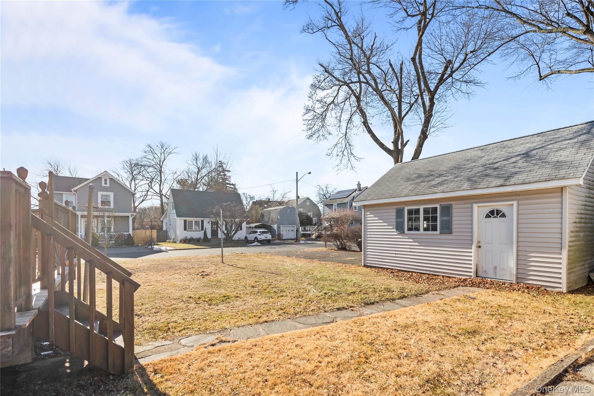 47 Prairie Avenue Suffern, NY 10901 - Photo 40 of 45 a view of a house with snow on the background