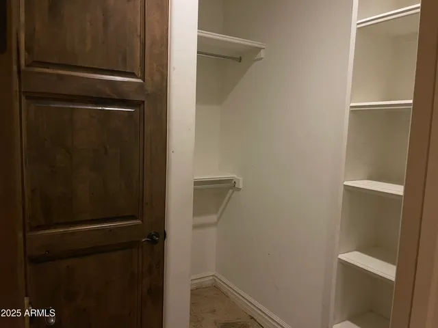 a view of closet