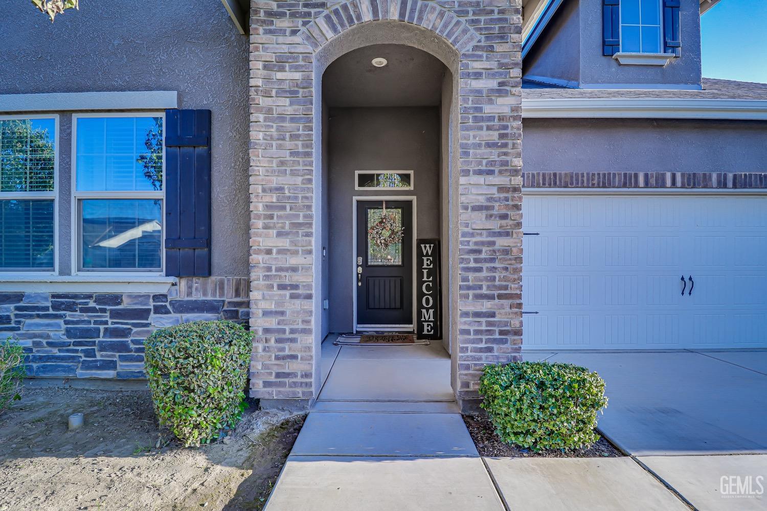 a view of entrance gate of a building