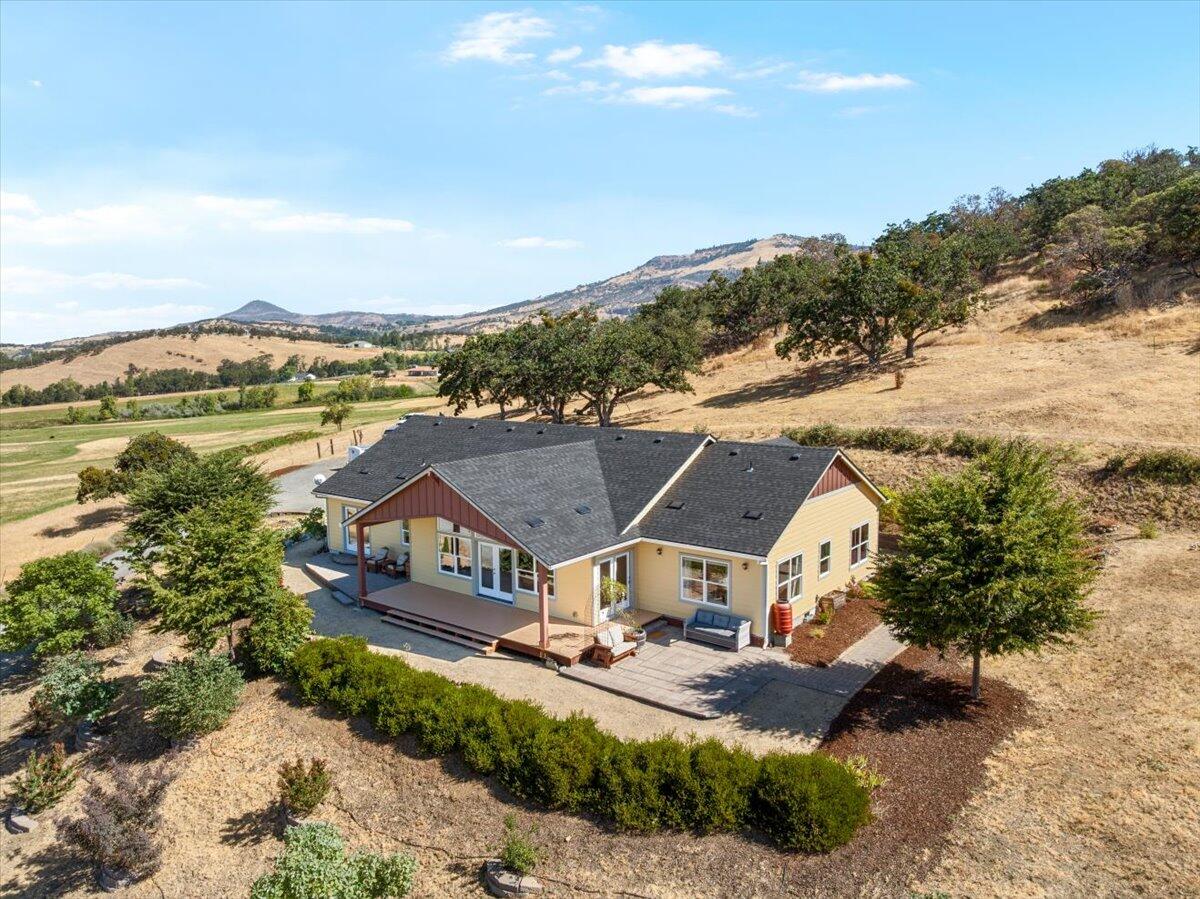 4856 Payne Road Medford, OR 97504 - Photo 5 of 49 Aerial view, west side of house