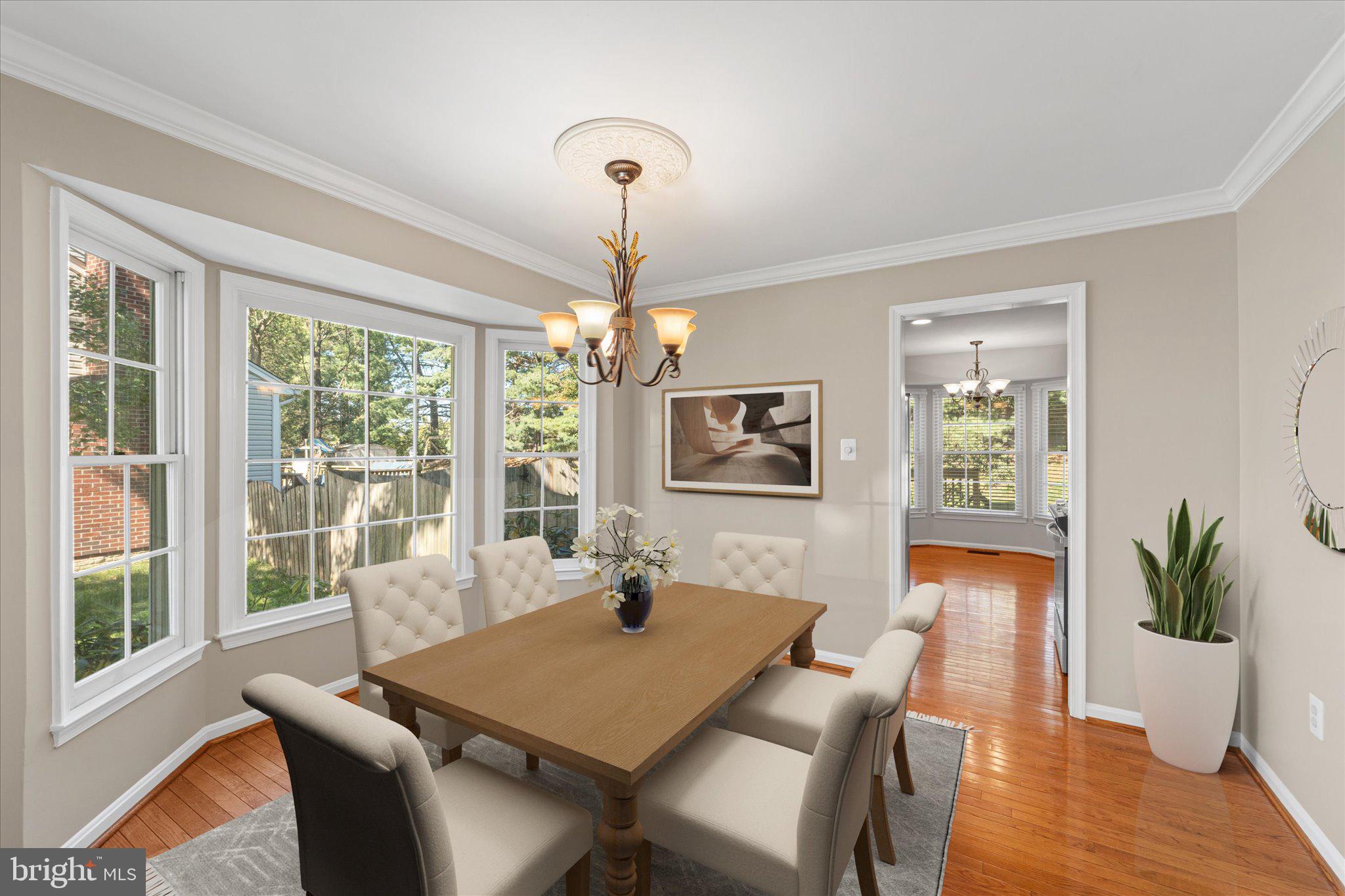 8104 Tall Timber Drive Gainesville, VA 20155 - Photo 11 of 58 Virtually Staged Dining Room