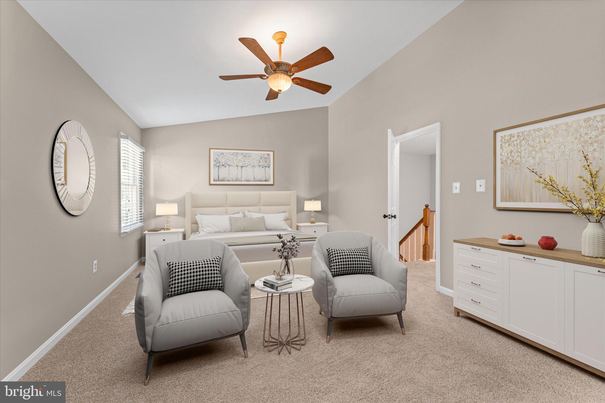 8104 Tall Timber Drive Gainesville, VA 20155 - Photo 26 of 58 Virtually Staged Primary Bedroom
